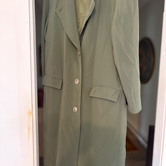 London Fog full length coat size 10 - Picture 7 of 9